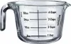 Westmark Messkanne, Glas, 1 L, offener Griff, 30632260 Produktbild-Vorschau 3