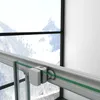 AICA eckeinstieg eckdusche 100x100x185cm Schiebetür  5mm Produktbild-Vorschau 4