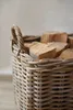 VIVANNO Corbeille à bois en rotin RODAR Coffret, tressé Voir les images du produit 3