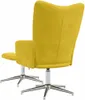 VidaXL 328135, Aksamit, Żółty, Pianka, 620 mm, 680 mm, 980 Podgląd zdjęcia produktu 4