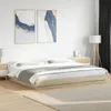 Bettgestell mit LED Sonoma-Eiche 180x200cm Holzwerkstoff Produktbild-Vorschau 4