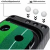 Golf puttingmat met automatische balretour, zwart, Productafbeelding-voorbeeld 3