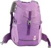 A purple backpack with a unicorn pattern and a small unicorn graphic on the front. Náhled obrázku produktu