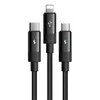 Mcdodo 3In1 Usb Cable Fast Charging Usb-C Lightning Micro Voir les images du produit 15