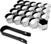 17mm 20PCS Universal Auto Radschraube Reifenmutter Produktbild-Vorschau 2