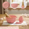 VONATES Matcha Set 9-teilig, Matcha-Besen Set mit Keramik Produktbild-Vorschau 4