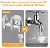 3 Wege Wasserfüll Eckventil, Wasserwechsler Steuerventil Produktbild-Vorschau 4