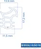 Stahlzargendichtung | Dichtungshöhe 17mm Dichtungsbreite Produktbild-Vorschau 3