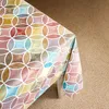 Wachstuchtischdecke 140x160 cm - Bunte Kreise - Produktbild-Vorschau 1