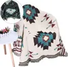 Koc Boho Przytulny koc 180 * 300 cm, Dzianinowa narzuta na Podgląd zdjęcia produktu 1