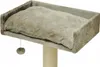nanook Liegemulde rechteckig mit Kissen - grau - 60 cm Produktbild-Vorschau 1