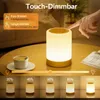 LED Nachttischlampe 2er Set, Nachttischlampe Touch Produktbild-Vorschau 3