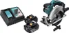 Makita DSS 611 RT Akku Handkreissäge 18 V 165 mm + 2x Akku Produktbild-Vorschau 2