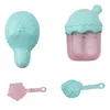 Four baby toy accessories are displayed against a white background. Podgląd zdjęcia produktu