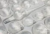 39 tlg. Glas-Weihnachtskugeln Set in "Ice Weiss Silber" Produktbild-Vorschau 2