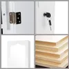 Schmuckschrank mit Spiegel, Spiegelschrank mit Produktbild-Vorschau 4