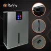 A Ruhhy dehumidifier is shown with close-up insets highlighting its features. Anteprima dell’immagine prodotto