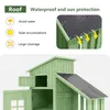 MODFU Gartenschrank 124x46x174cm Geräteschuppen mit Produktbild-Vorschau 3