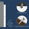 Diagrams showing how to attach a cabinet to a wall and a warning about tipping, with a baby illustration. Podgląd zdjęcia produktu