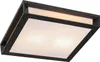 Nowoczesna lampa ścienna zewnętrzna czarna 2-światłowa IP44 Podgląd zdjęcia produktu 1