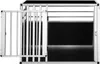 EUGAD Hundetransportbox Alubox für mittlere Hunde, B92x H66 Produktbild-Vorschau 4