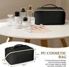 Aucuu Cestovná kozmetická taškaPolyuretánkožená make-up Náhľad obrázku produktu 2