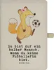 Mr. & Mrs. Panda notizbuch Fußballerin Herz - Transparent - Produktbild-Vorschau 1