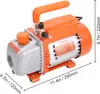 VEVOR Vakuumpumpe 100L/min Unterdruckpumpe 1-stufig Produktbild-Vorschau 8