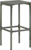 set bar da giardino 5 pezzi con cuscini in poly rattan Anteprima dell’immagine prodotto 5