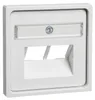 ELSO Zentralplatte UAE 2xRJ45 366514 m.SF JOY reinweiß Produktbild-Vorschau 1