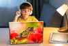 MuchoWow® Laptop Aufkleber Sticker Cover Blumen - Produktbild-Vorschau 3