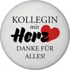 Kollegin mit Herz Danke für Alles! Magnet rund rund Produktbild-Vorschau 1