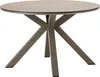 Dehner Gartentisch Marseille, runder Dining-Tisch, bis zu 4 Produktbild-Vorschau 1
