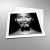 Poster - Poster ohne Rahmen - Frau Schmetterling Mund - Produktbild-Vorschau 3
