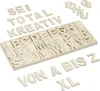 Jeu de lettres en bois XL 104 pcs, RD28685 Voir les images du produit 1