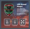 TK Gruppe Timo Klingler LED Scary Mask green - ako z Očisty Náhľad obrázku produktu 2