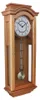 PRIM Radio Melody III Funkwanduhr Holz mit Pendel Braun 28 Produktbild-Vorschau 2