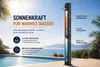 Strattore Solardusche / Gartendusche - Ocean in Schwarz Produktbild-Vorschau 2
