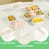 Frischhaltedose Snackbox mit 8 Fächern, Servierplatte, Produktbild-Vorschau 3