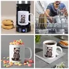 Grimmige Katze im Schlafanzug Kaffeebecher Produktbild-Vorschau 5