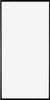 A black picture frame on a white background. Produktbild-Vorschau