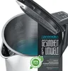 Bollitore Arendo, 1,5 l, 2200 W, acciaio inox, doppia Anteprima dell’immagine prodotto 3