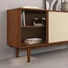 Sideboard SIMONA mit Rattan-Geflecht 175cm, kastanien optik Produktbild-Vorschau 5