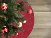 Primaflor Weihnachtsbaum Unterlage GLIMMER - Rund - Rot - Ø Produktbild-Vorschau 2