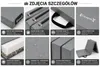 Materac Gimnastyczny Składany 180x60x5 cm Fitness-Star Podgląd zdjęcia produktu 2