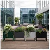 Pflanzkübel Metall Blumentopf modern rechteckig Blumenkübel Produktbild-Vorschau 8