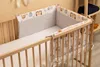 SENSILLO - Tour de lit bébé 60x120 - Coton et coton Voir les images du produit 12