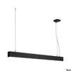 SLV 1001403 GLENOS Pendelleuchte mattschwarz 1m 52W 4000K Produktbild-Vorschau 2