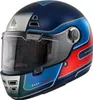 Integralhelm MT Helmets Jarama Baux D7 Blau Rot Matt größe Produktbild-Vorschau 1