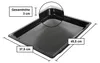 Bosch HEZ631070, Garbehälter, Bosch, Stahl, Schwarz, 455 Produktbild-Vorschau 6